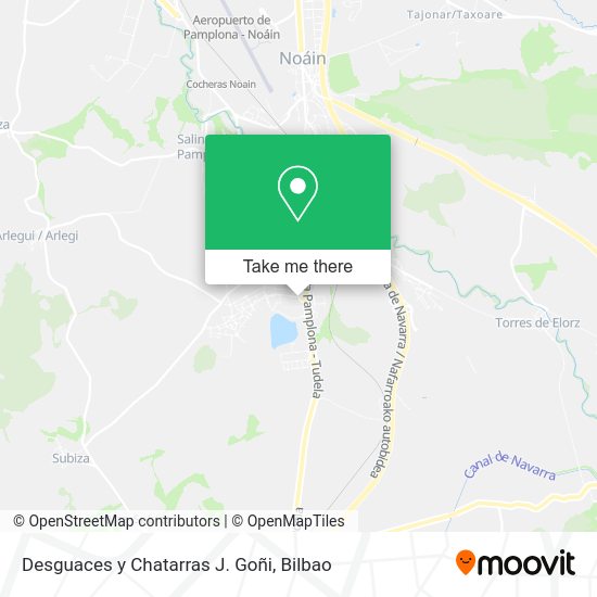 Desguaces y Chatarras J. Goñi map
