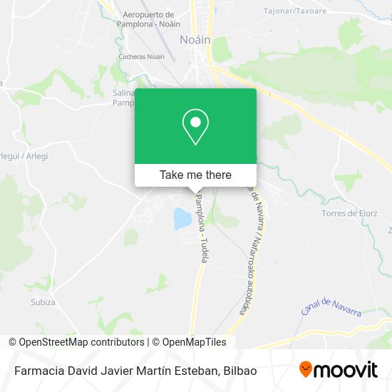 Farmacia David Javier Martín Esteban map