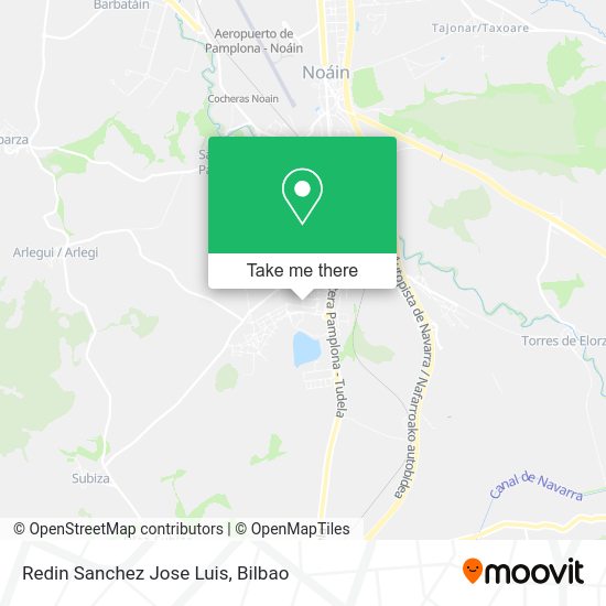 Redin Sanchez Jose Luis map