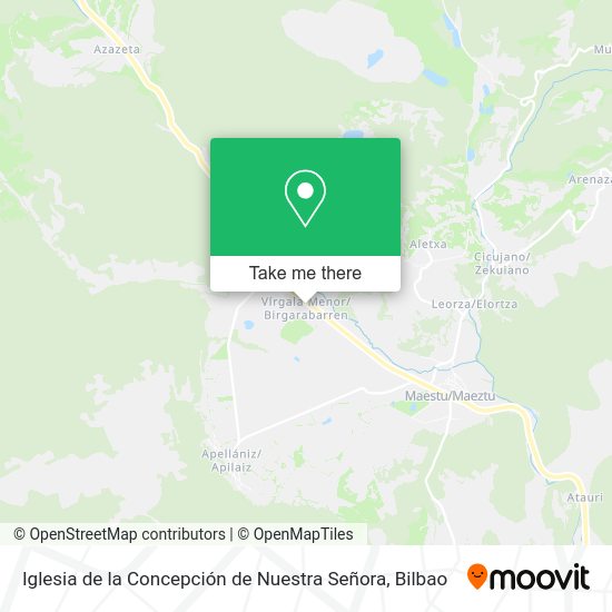 Iglesia de la Concepción de Nuestra Señora map