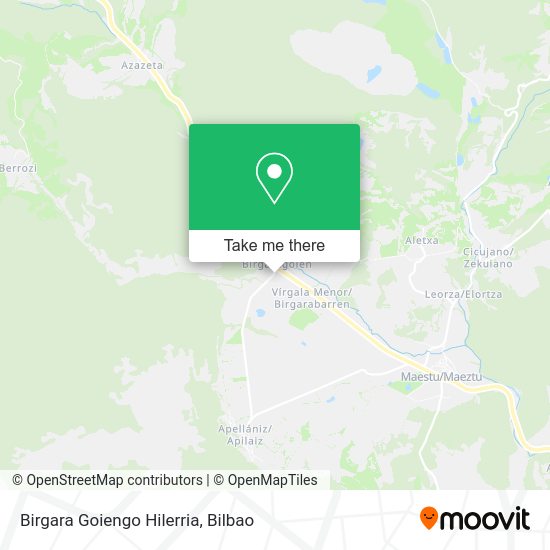 Birgara Goiengo Hilerria map