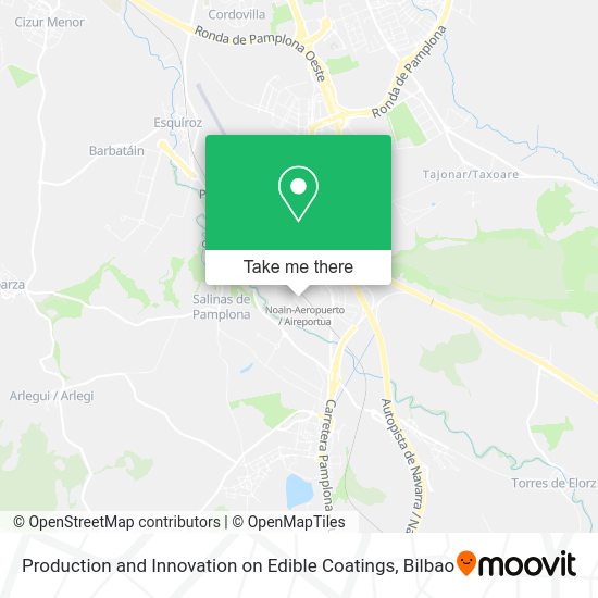 Production and Innovation on Edible Coatings map