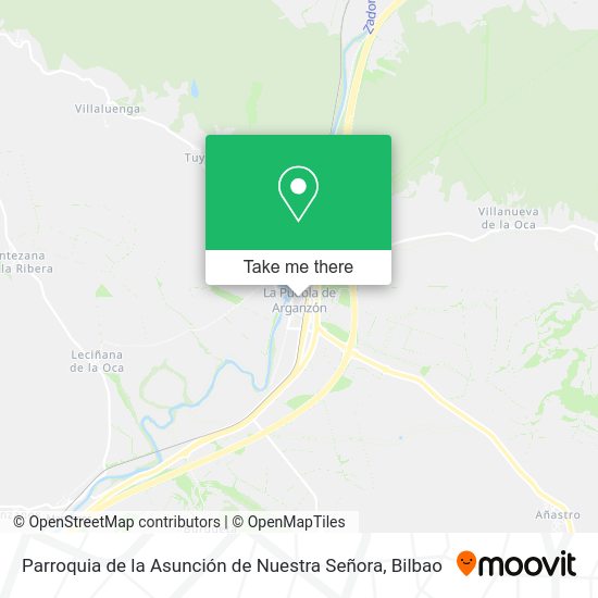 Parroquia de la Asunción de Nuestra Señora map