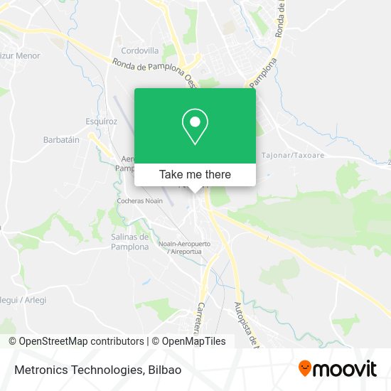 Metronics Technologies map