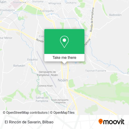 El Rincón de Savarin map