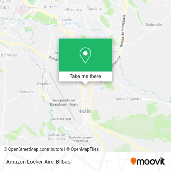 Amazon Locker-Aire map