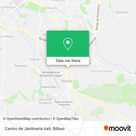 Centro de Jardinería Irati map