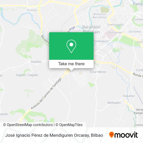 José Ignacio Pérez de Mendiguren Orcaray map