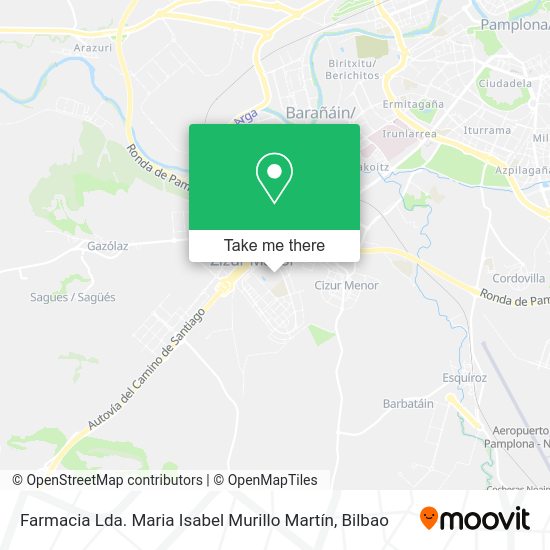Farmacia Lda. Maria Isabel Murillo Martín map