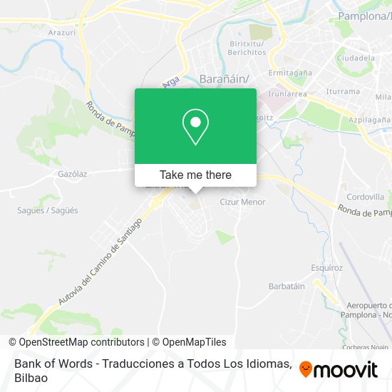Bank of Words - Traducciones a Todos Los Idiomas map