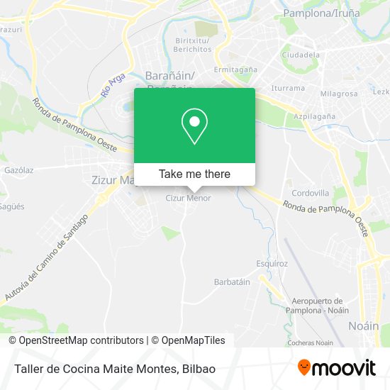 Taller de Cocina Maite Montes map