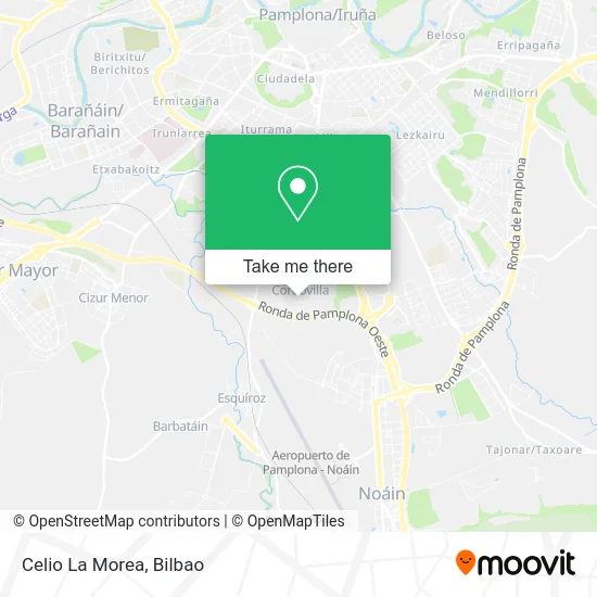 Celio La Morea map