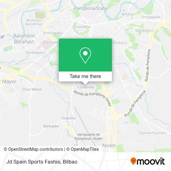 Jd Spain Sports Fashio map