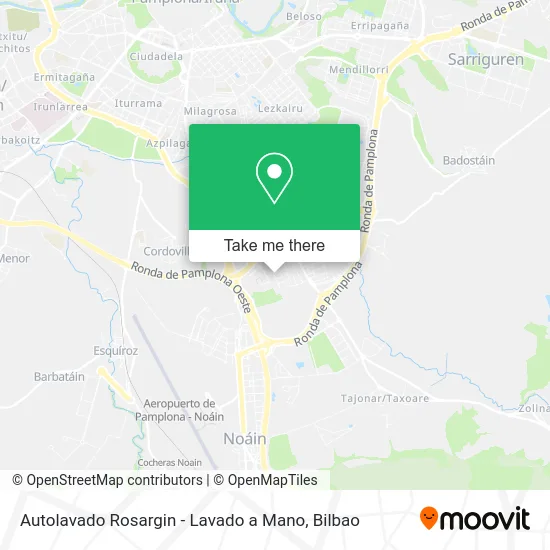 Autolavado Rosargin - Lavado a Mano map