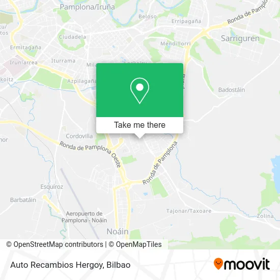 Auto Recambios Hergoy map