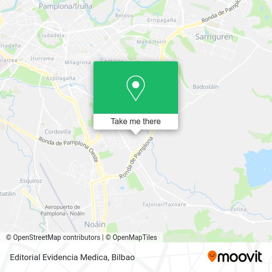 Editorial Evidencia Medica map