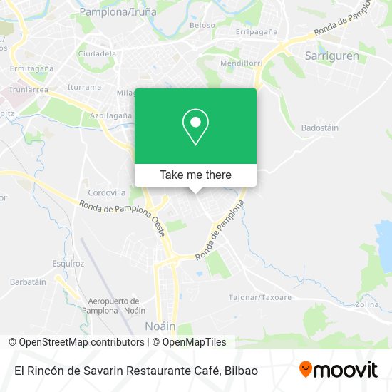 El Rincón de Savarin Restaurante Café map