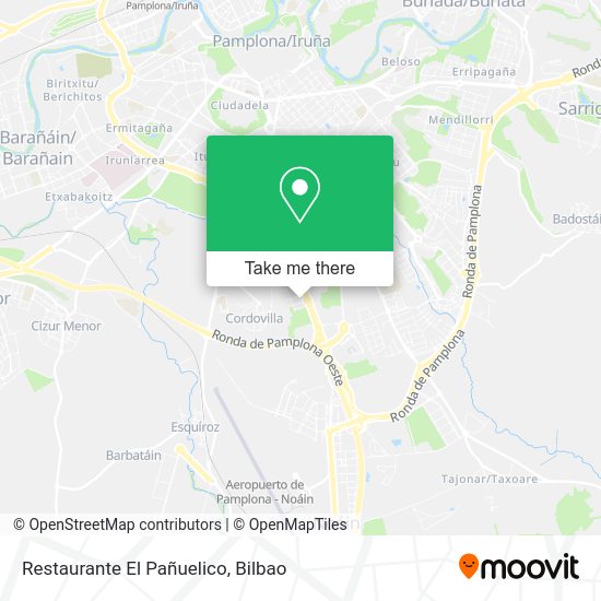 Restaurante El Pañuelico map