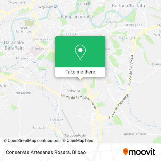 Conservas Artesanas Rosara map