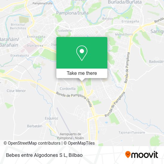 Bebes entre Algodones S L map