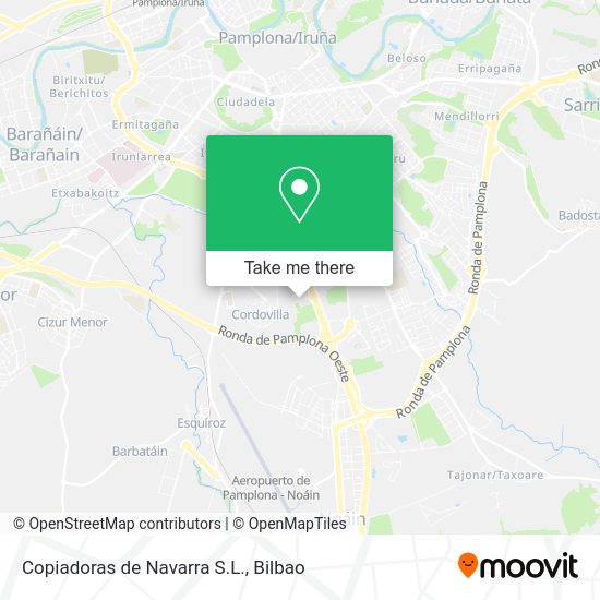 Copiadoras de Navarra S.L. map