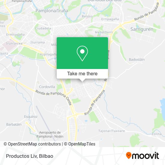 Productos Liv map