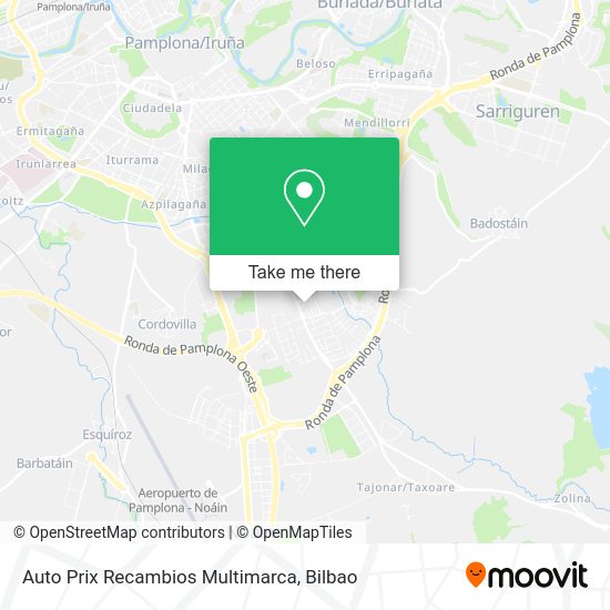 Auto Prix Recambios Multimarca map