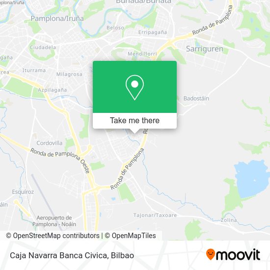Caja Navarra Banca Civica map