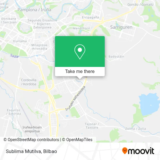 Sublima Mutilva map