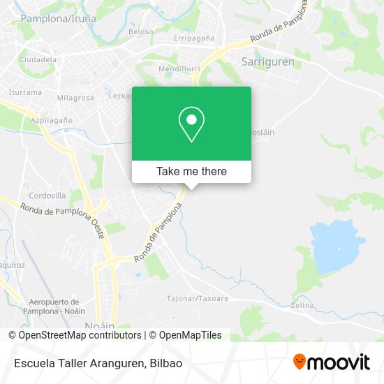 Escuela Taller Aranguren map