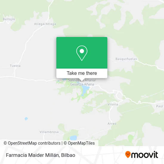 Farmacia Maider Millán map