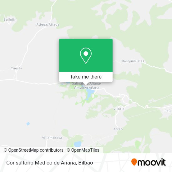 Consultorio Médico de Añana map