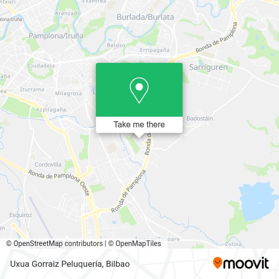 Uxua Gorraiz Peluquería map