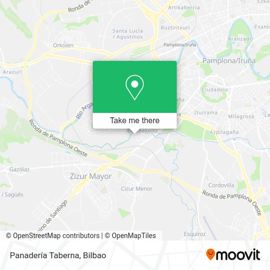 Panadería Taberna map