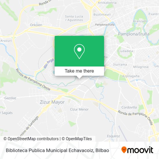 Biblioteca Publica Municipal Echavacoiz map
