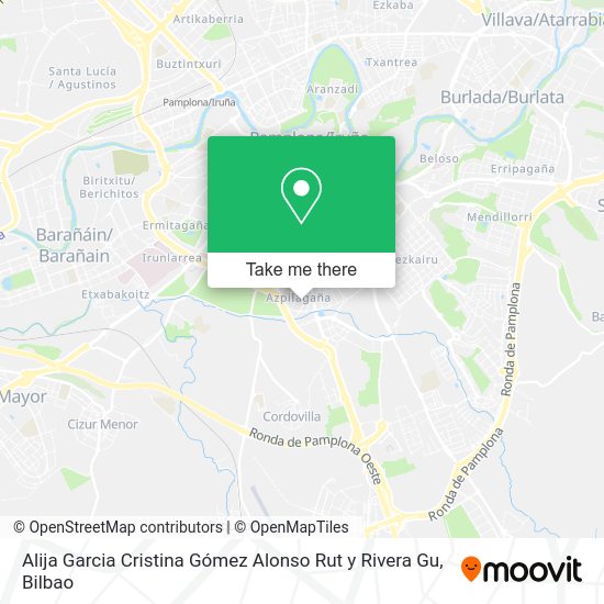 Alija Garcia Cristina Gómez Alonso Rut y Rivera Gu map
