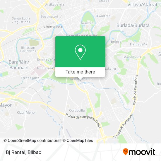 Bj Rental map