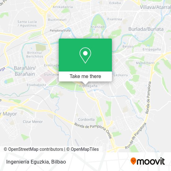 Ingeniería Eguzkia map