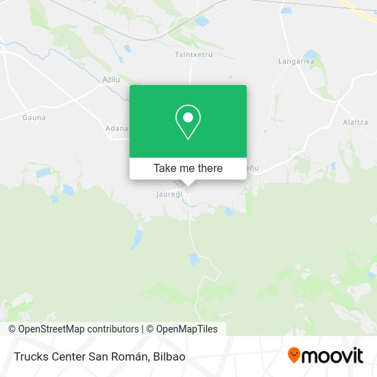 Trucks Center San Román map