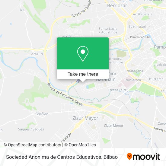 Sociedad Anonima de Centros Educativos map