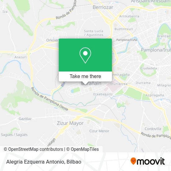 Alegría Ezquerra Antonio map