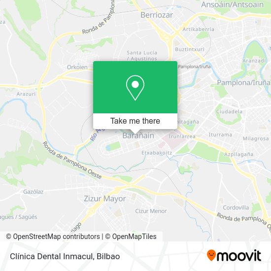 Clínica Dental Inmacul map