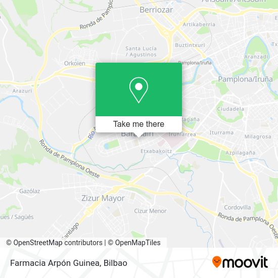 Farmacia Arpón Guinea map