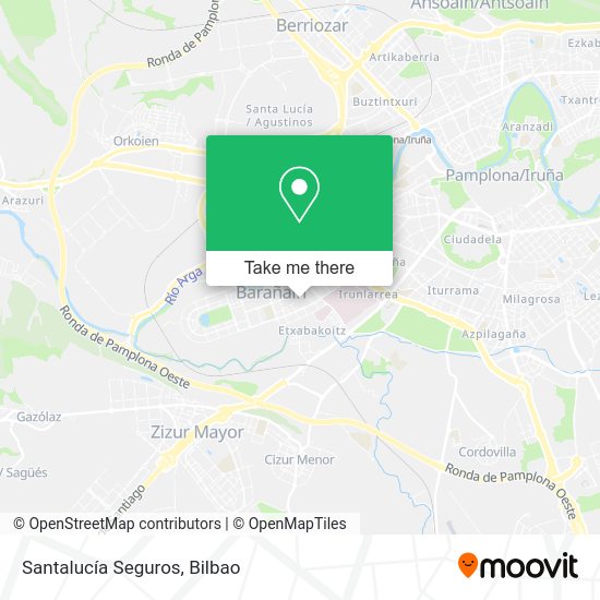 Santalucía Seguros map