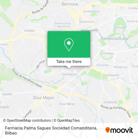 Farmacia Palma Sagues Sociedad Comanditaria map