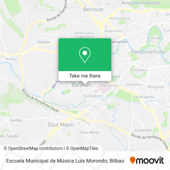 Escuela Municipal de Música Luis Morondo map