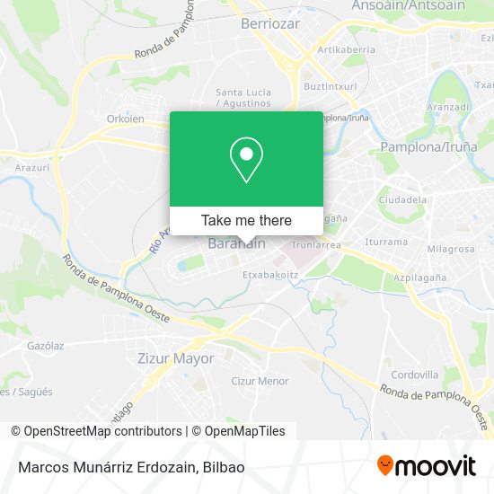 Marcos Munárriz Erdozain map