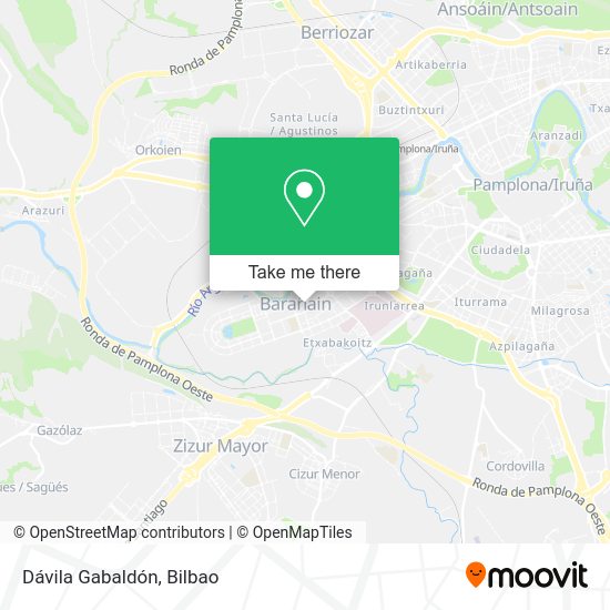 Dávila Gabaldón map