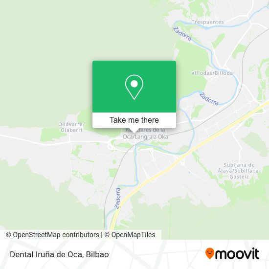 Dental Iruña de Oca map
