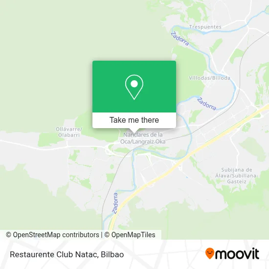 Restaurente Club Natac map